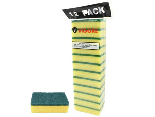 Esponja para cocina x 12 unidades. Vigore
