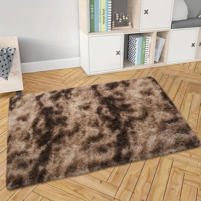 Alfombra de Pelo Largo y Suave – Antideslizante y Ultra Confortable