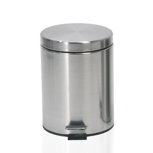 Papelera de acero inoxidable 5L. 20.5 x 28 cm